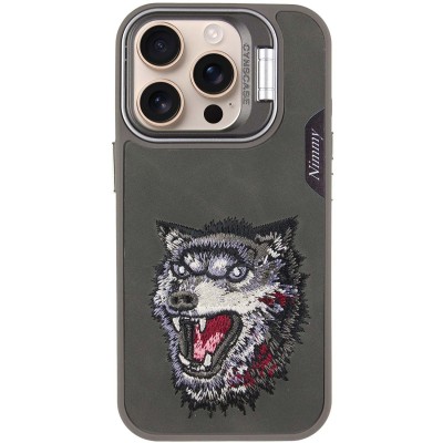 TPU+PC чохол Friends для Apple iPhone 16 Pro (6.3") Grey Wolf