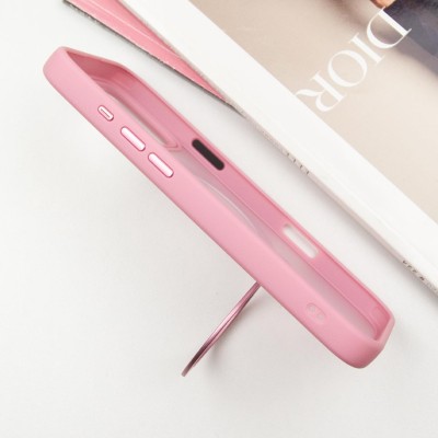 TPU+PC чохол Metal Buttons with MagSafe Colorful HQ Ring для Apple iPhone 16 Pro Max (6.9") Pink TPU+PC чохол Metal Buttons with MagSafe Colorful HQ Ring для Apple iPhone 16 Pro Max (6.9") Pink