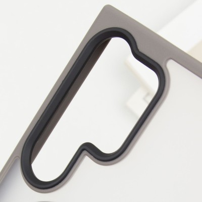 TPU+PC чохол Metal Buttons with MagSafe Colorful для Samsung Galaxy S24 Ultra Сірий / Grey TPU+PC чохол Metal Buttons with MagSafe Colorful для Samsung Galaxy S24 Ultra Сірий / Grey