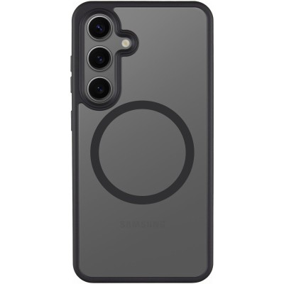 TPU+PC чохол Metal Buttons with MagSafe Colorful для Samsung Galaxy S24+ Чорний / Black TPU+PC чохол Metal Buttons with MagSafe Colorful для Samsung Galaxy S24+ Чорний / Black