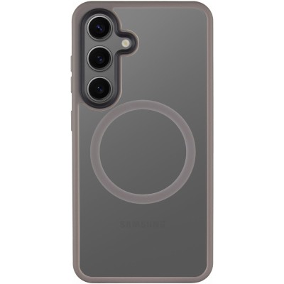 TPU+PC чохол Metal Buttons with MagSafe Colorful для Samsung Galaxy S25+ Сірий / Grey TPU+PC чохол Metal Buttons with MagSafe Colorful для Samsung Galaxy S25+ Сірий / Grey