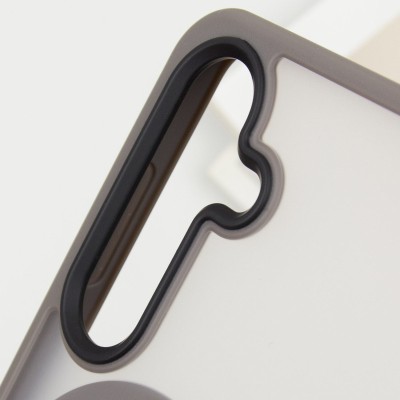 TPU+PC чохол Metal Buttons with MagSafe Colorful для Samsung Galaxy S25+ Сірий / Grey TPU+PC чохол Metal Buttons with MagSafe Colorful для Samsung Galaxy S25+ Сірий / Grey