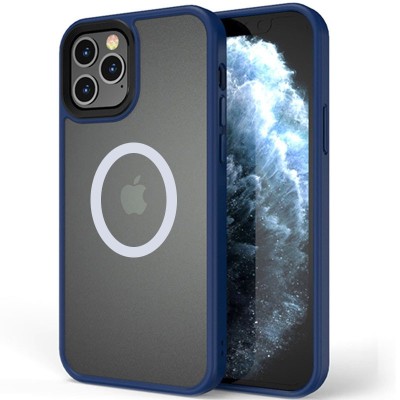 TPU+PC чохол Metal Buttons with MagSafe для Apple iPhone 13 Pro Max (6.7") Синій TPU+PC чохол Metal Buttons with MagSafe для Apple iPhone 13 Pro Max (6.7") Синій