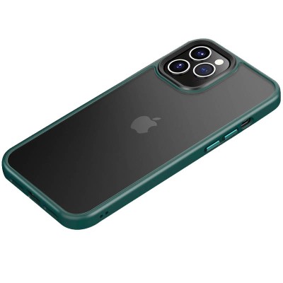 TPU+PC чохол Metal Buttons для Apple iPhone 11 Pro Max (6.5") Зелений TPU+PC чохол Metal Buttons для Apple iPhone 11 Pro Max (6.5") Зелений