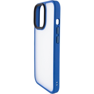 TPU+PC чохол Metal Buttons для Apple iPhone 12 Pro / 12 (6.1") Блакитний TPU+PC чохол Metal Buttons для Apple iPhone 12 Pro / 12 (6.1") Блакитний