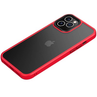 TPU+PC чохол Metal Buttons для Apple iPhone 12 Pro / 12 (6.1") Червоний TPU+PC чохол Metal Buttons для Apple iPhone 12 Pro / 12 (6.1") Червоний