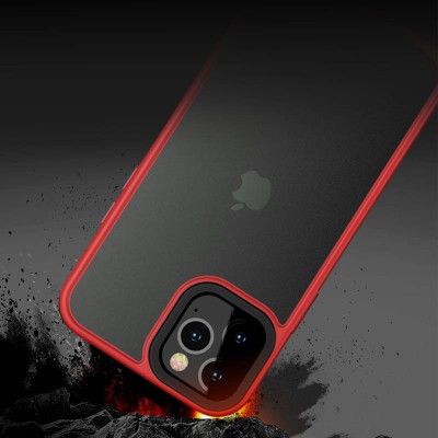 TPU+PC чохол Metal Buttons для Apple iPhone 12 Pro / 12 (6.1") Червоний TPU+PC чохол Metal Buttons для Apple iPhone 12 Pro / 12 (6.1") Червоний