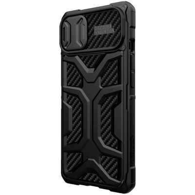 TPU+PC чохол Nillkin CamShield Adventurer (шторка на камеру) для Apple iPhone 13 (6.1") Чорний TPU+PC чохол Nillkin CamShield Adventurer (шторка на камеру) для Apple iPhone 13 (6.1") Чорний