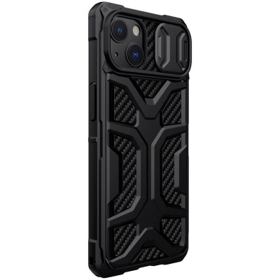 TPU+PC чохол Nillkin CamShield Adventurer (шторка на камеру) для Apple iPhone 13 (6.1") Чорний TPU+PC чохол Nillkin CamShield Adventurer (шторка на камеру) для Apple iPhone 13 (6.1") Чорний