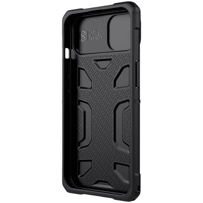 TPU+PC чохол Nillkin CamShield Adventurer (шторка на камеру) для Apple iPhone 13 (6.1") Чорний TPU+PC чохол Nillkin CamShield Adventurer (шторка на камеру) для Apple iPhone 13 (6.1") Чорний
