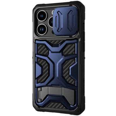 TPU+PC чохол Nillkin CamShield Adventurer Pro (шторка на камеру) для Apple iPhone 14 Pro (6.1") Interstellar Blue TPU+PC чохол Nillkin CamShield Adventurer Pro (шторка на камеру) для Apple iPhone 14 Pro (6.1") Interstellar Blue