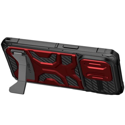 TPU+PC чохол Nillkin CamShield Adventurer Pro (шторка на камеру) для Apple iPhone 14 Pro Max (6.7") Maga Red TPU+PC чохол Nillkin CamShield Adventurer Pro (шторка на камеру) для Apple iPhone 14 Pro Max (6.7") Maga Red