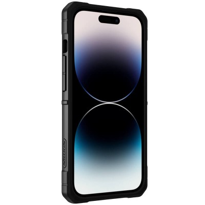 TPU+PC чохол Nillkin CamShield Adventurer Pro (шторка на камеру) для Apple iPhone 14 Pro Max (6.7") Maga Red TPU+PC чохол Nillkin CamShield Adventurer Pro (шторка на камеру) для Apple iPhone 14 Pro Max (6.7") Maga Red