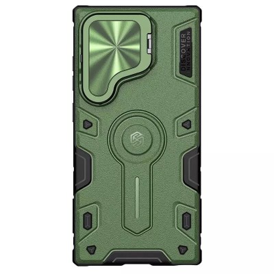 TPU+PC чохол Nillkin CamShield Armor Prop для Samsung Galaxy S25 Ultra Dark Green TPU+PC чохол Nillkin CamShield Armor Prop для Samsung Galaxy S25 Ultra Dark Green