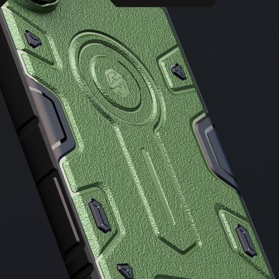 TPU+PC чохол Nillkin CamShield Armor Prop для Samsung Galaxy S25 Ultra Dark Green TPU+PC чохол Nillkin CamShield Armor Prop для Samsung Galaxy S25 Ultra Dark Green