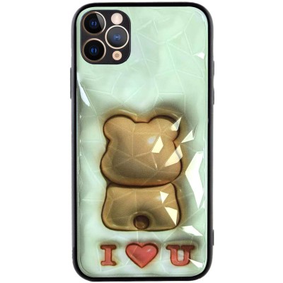 TPU+PC чохол Prisma Fluffie для Apple iPhone 11 Pro (5.8") Bear TPU+PC чохол Prisma Fluffie для Apple iPhone 11 Pro (5.8") Bear