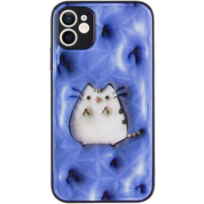TPU+PC чохол Prisma Fluffie для Apple iPhone 12 (6.1") Pusheen