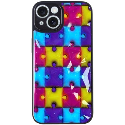TPU+PC чохол Prisma Fluffie для Apple iPhone 15 (6.1") Puzzle TPU+PC чохол Prisma Fluffie для Apple iPhone 15 (6.1") Puzzle