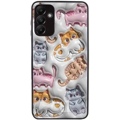 TPU+PC чохол Prisma Fluffie для Samsung Galaxy A05s Kittens