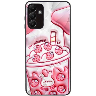 TPU+PC чохол Prisma Fluffie для Samsung Galaxy A05s Strawberry