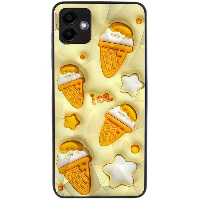 TPU+PC чохол Prisma Fluffie для Samsung Galaxy A06 Ice