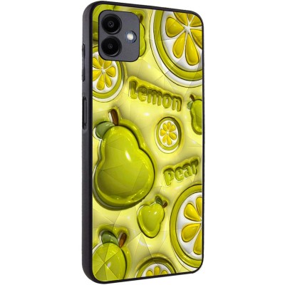 TPU+PC чохол Prisma Fluffie для Samsung Galaxy A06 Lemon