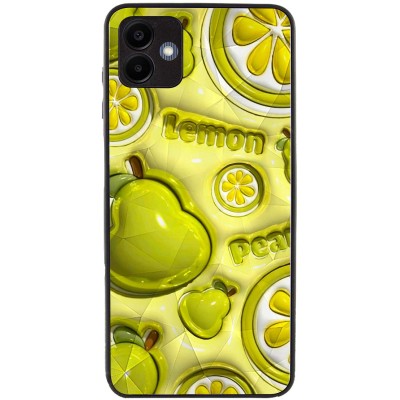 TPU+PC чохол Prisma Fluffie для Samsung Galaxy A06 Lemon