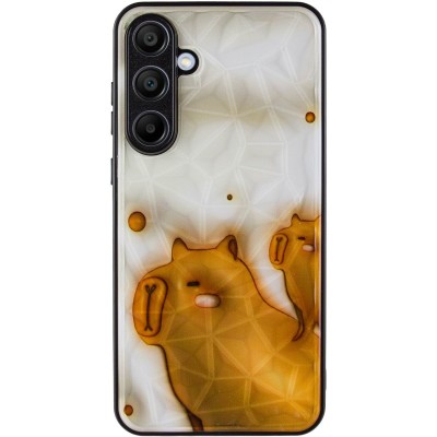 TPU+PC чохол Prisma Fluffie для Samsung Galaxy A35 Capybara TPU+PC чохол Prisma Fluffie для Samsung Galaxy A35 Capybara