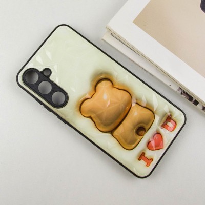 TPU+PC чохол Prisma Fluffie для Samsung Galaxy A55 Bear TPU+PC чохол Prisma Fluffie для Samsung Galaxy A55 Bear