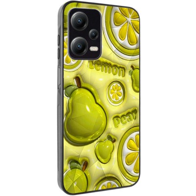 TPU+PC чохол Prisma Fluffie для Xiaomi Poco X5 5G / Note 12 5G Lemon TPU+PC чохол Prisma Fluffie для Xiaomi Poco X5 5G / Note 12 5G Lemon