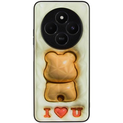TPU+PC чохол Prisma Fluffie для Xiaomi Redmi 14C / Poco C75 Bear TPU+PC чохол Prisma Fluffie для Xiaomi Redmi 14C / Poco C75 Bear
