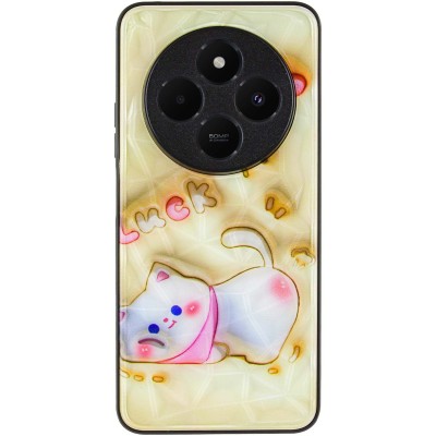 TPU+PC чохол Prisma Fluffie для Xiaomi Redmi 14C / Poco C75 Luck