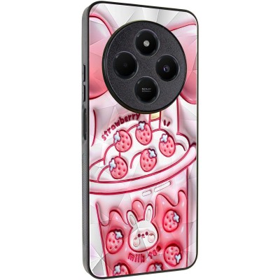 TPU+PC чохол Prisma Fluffie для Xiaomi Redmi 14C / Poco C75 Strawberry TPU+PC чохол Prisma Fluffie для Xiaomi Redmi 14C / Poco C75 Strawberry