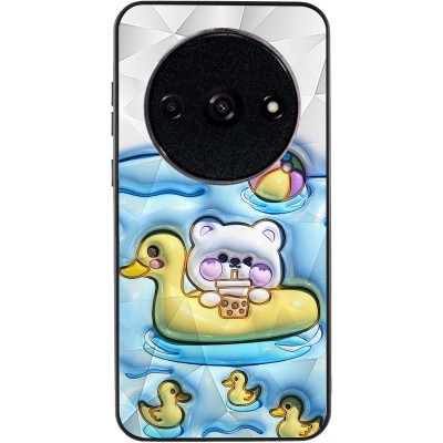 TPU+PC чохол Prisma Fluffie для Xiaomi Redmi A3 / Poco C61 Ducklings