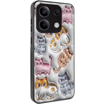 TPU+PC чохол Prisma Fluffie для Xiaomi Redmi Note 13 5G Kittens