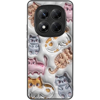 TPU+PC чохол Prisma Fluffie для Xiaomi Redmi Note 14 Pro 4G Kittens TPU+PC чохол Prisma Fluffie для Xiaomi Redmi Note 14 Pro 4G Kittens