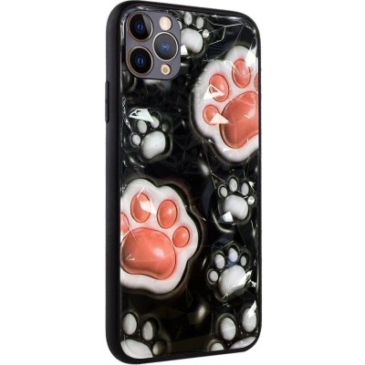TPU+PC чохол Prisma Plushie для Apple iPhone 11 Pro Max (6.5") Paws TPU+PC чохол Prisma Plushie для Apple iPhone 11 Pro Max (6.5") Paws