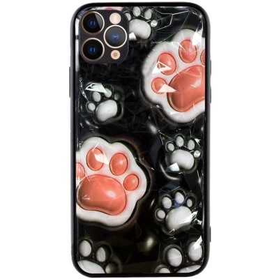 TPU+PC чохол Prisma Plushie для Apple iPhone 11 Pro Max (6.5") Paws TPU+PC чохол Prisma Plushie для Apple iPhone 11 Pro Max (6.5") Paws
