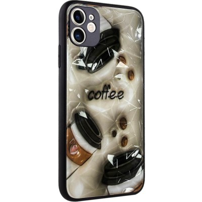 TPU+PC чохол Prisma Plushie для Apple iPhone 12 (6.1") Coffee TPU+PC чохол Prisma Plushie для Apple iPhone 12 (6.1") Coffee