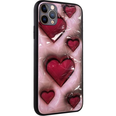 TPU+PC чохол Prisma Plushie для Apple iPhone 12 Pro (6.1") Hearts TPU+PC чохол Prisma Plushie для Apple iPhone 12 Pro (6.1") Hearts