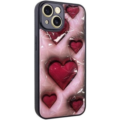 TPU+PC чохол Prisma Plushie для Apple iPhone 13 (6.1") Hearts TPU+PC чохол Prisma Plushie для Apple iPhone 13 (6.1") Hearts