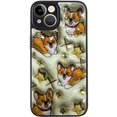 TPU+PC чохол Prisma Plushie для Apple iPhone 14 (6.1") Corgi