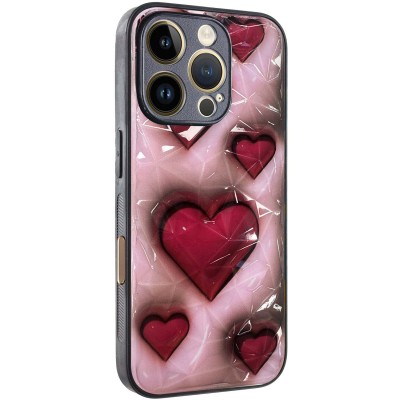 TPU+PC чохол Prisma Plushie для Apple iPhone 16 Pro (6.3") Hearts TPU+PC чохол Prisma Plushie для Apple iPhone 16 Pro (6.3") Hearts