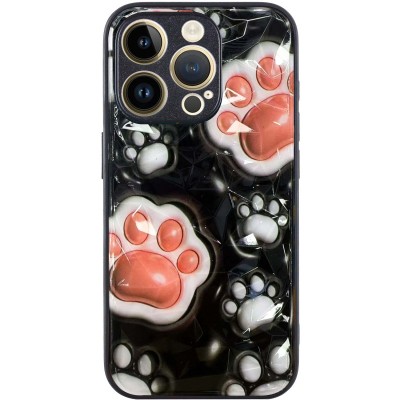 TPU+PC чохол Prisma Plushie для Apple iPhone 16 Pro (6.3") Paws TPU+PC чохол Prisma Plushie для Apple iPhone 16 Pro (6.3") Paws