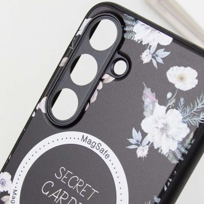 TPU+PC чохол Secret Garden with MagFit для Samsung Galaxy S24 Black TPU+PC чохол Secret Garden with MagFit для Samsung Galaxy S24 Black
