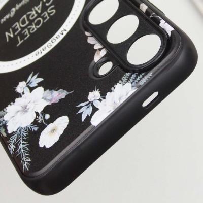 TPU+PC чохол Secret Garden with MagFit для Samsung Galaxy S24 Black TPU+PC чохол Secret Garden with MagFit для Samsung Galaxy S24 Black