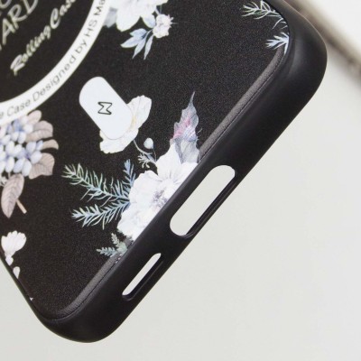 TPU+PC чохол Secret Garden with MagFit для Samsung Galaxy S24 Black TPU+PC чохол Secret Garden with MagFit для Samsung Galaxy S24 Black