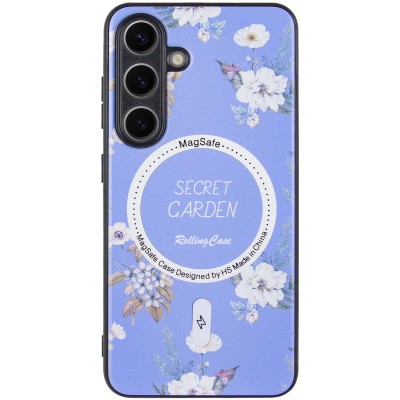 TPU+PC чохол Secret Garden with MagFit для Samsung Galaxy S24 FE Lilac TPU+PC чохол Secret Garden with MagFit для Samsung Galaxy S24 FE Lilac