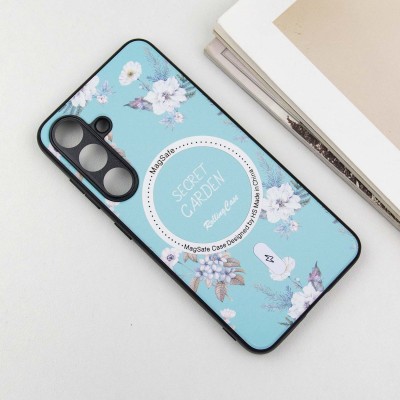 TPU+PC чохол Secret Garden with MagFit для Samsung Galaxy S24 Mint TPU+PC чохол Secret Garden with MagFit для Samsung Galaxy S24 Mint