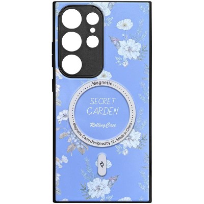 TPU+PC чохол Secret Garden with MagFit для Samsung Galaxy S24 Ultra Lilac TPU+PC чохол Secret Garden with MagFit для Samsung Galaxy S24 Ultra Lilac